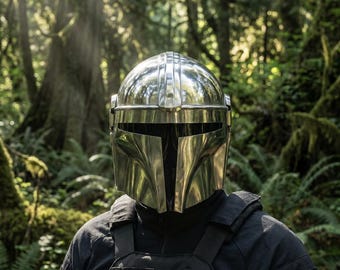 Wearable Steel Helmet | Star Wars Cosplay Prop Helmet Replica