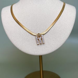Personalisierte Namenskette Gold, Individuelle Kette mit Wunschname, Minimalistische Halskette, Personalisierter Schmuck, Geschenk für Sie