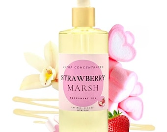 Aceite perfumado Strawberry Marsh para mujer, de larga duración, 198 ml (6.7 fl oz)