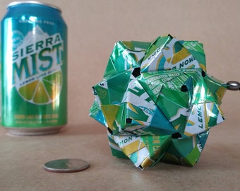 Can Art Christmas Ornament // Gift Box // Unique Finds // Recycled Eco-friendly Gift // SIERRA MIST Can Art // 2020 Personalization