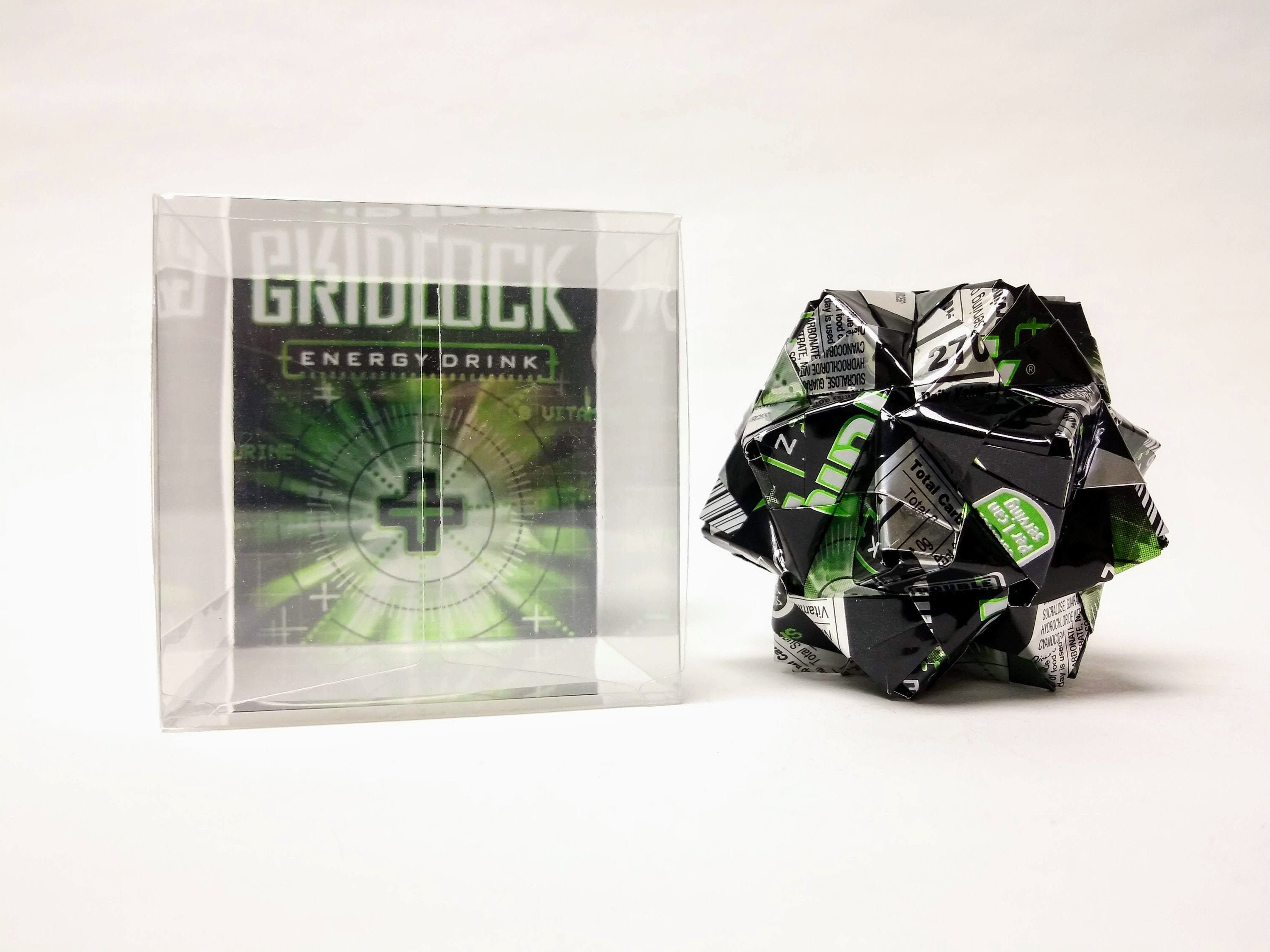 Gridlock energy drink low carb Lasiglass