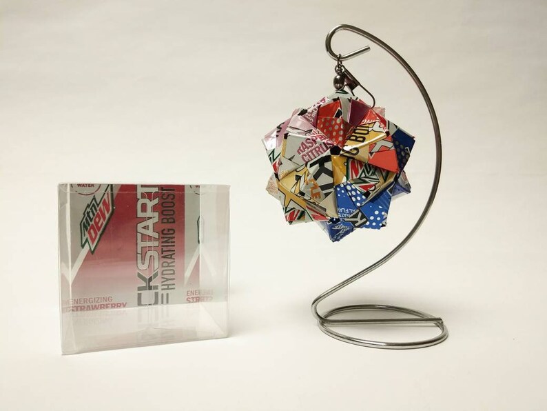 KICKSTART ENERGY DRINK Can Art Origami Ornament // 5 Flavors Etsy