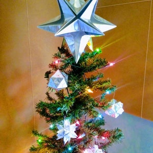 PAPYRUS Origami Christmas Tree Topper Gold Star, Classic, Xmas, Modern ...