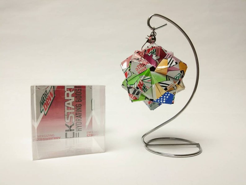 KICKSTART ENERGY DRINK Can Art Origami Ornament // 5 Flavors Etsy