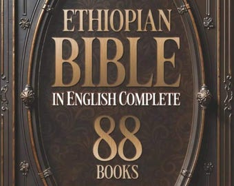 Biblia etíope completa en inglés: 88 libros apócrifos ilustrados (tapa dura)
