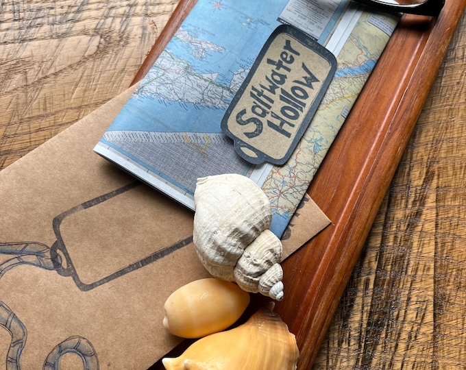 Saltwater Hollow Snail Mail Club, East Coast Art, Stickers, Postcards (6 Letters)