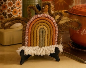 Handmade Macrame Pot Trivet