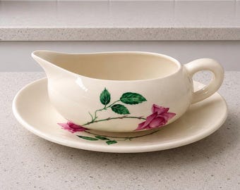 1950er Jahre Canonsburg Bermuda Rose Sauciere
