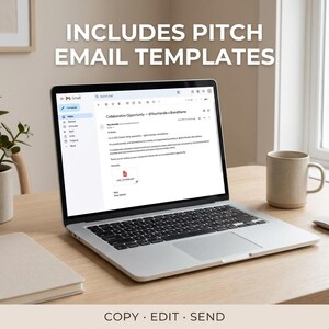 UGC Portfolio Template Bundle 4 Styles, Content Creator Media Kit, Canva Editable Press Kit, Influencer Brand Pitch, Instant Download image 7