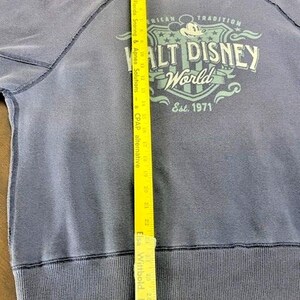 Vintage Walt Disney World Sweatshirt Crewneck Y2K Mickey Mouse Disney Park Large 画像 3