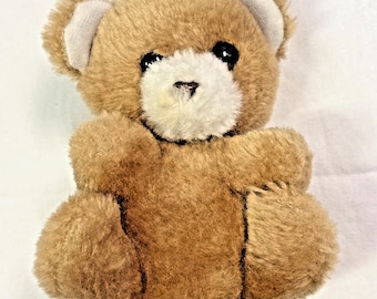 Vtg 1981 Mini Light Brown Tan Gund Teddy Bear Stuffed Animal Plush 6”