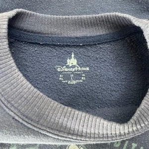Vintage Walt Disney World Sweatshirt Crewneck Y2K Mickey Mouse Disney Park Large 画像 5