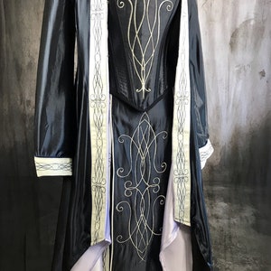 High Elf Elegant BLUE Complete Dress