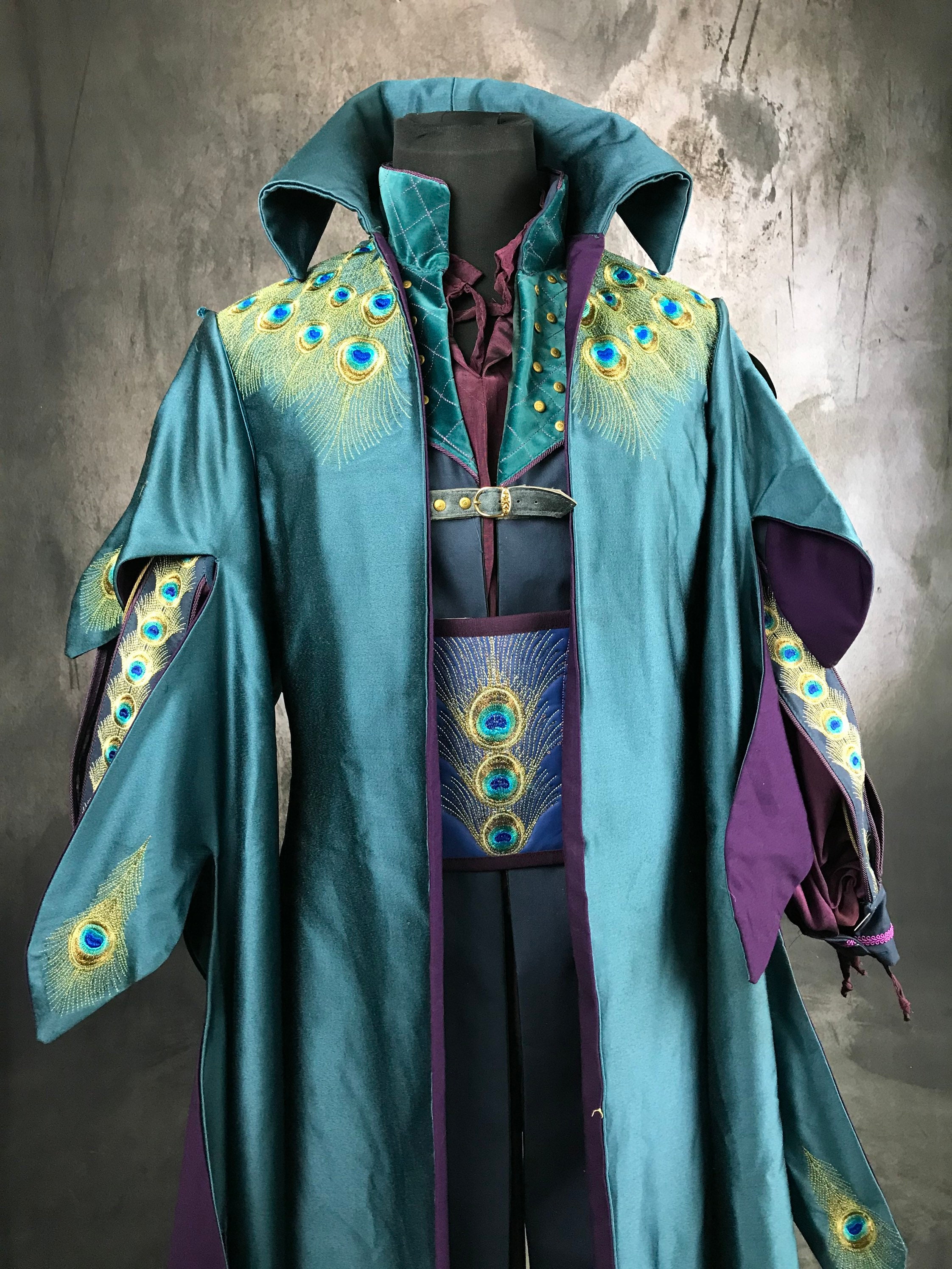 Peacock Lord's Robe Etsy