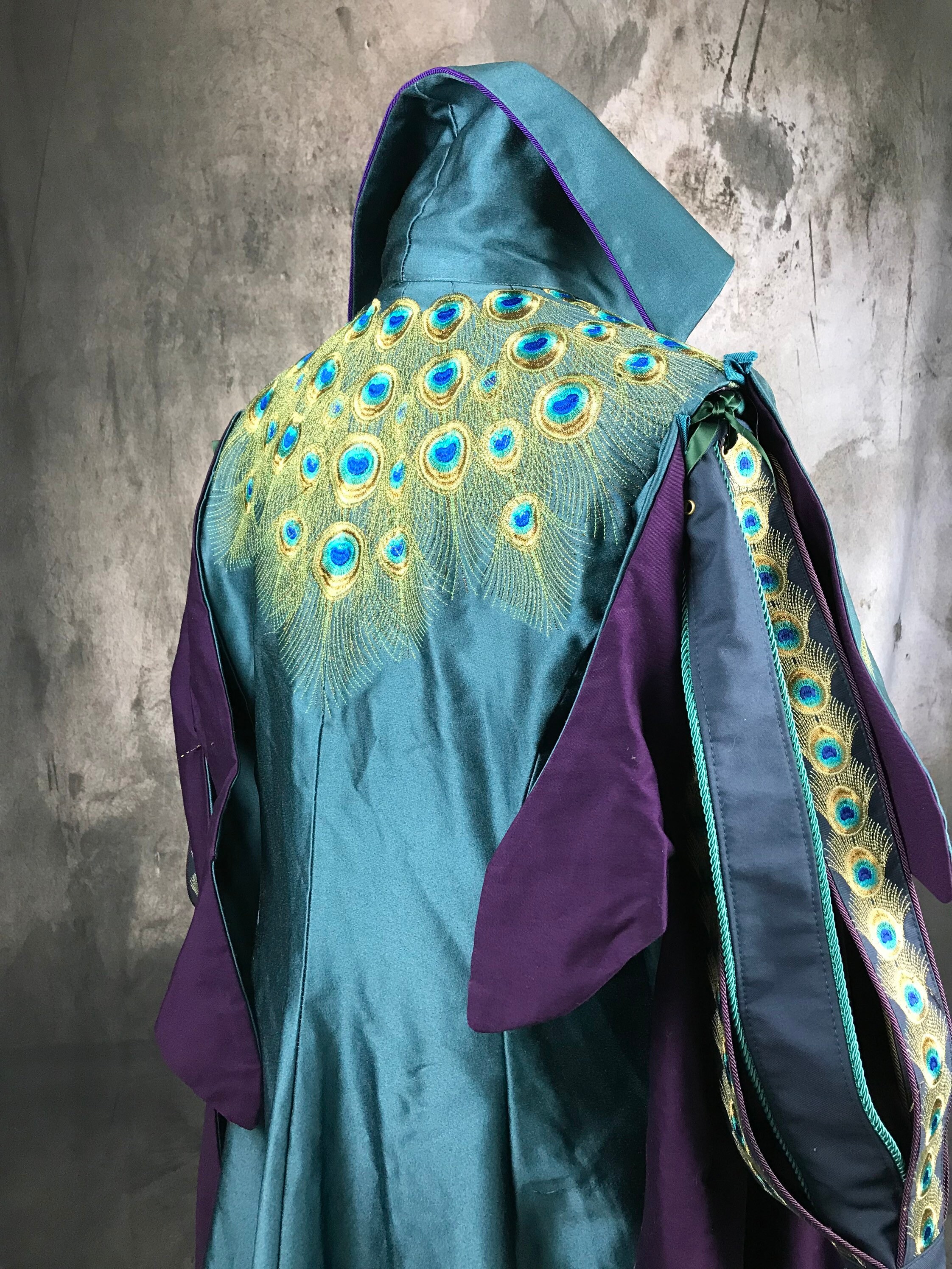 Peacock Lord's Robe Etsy