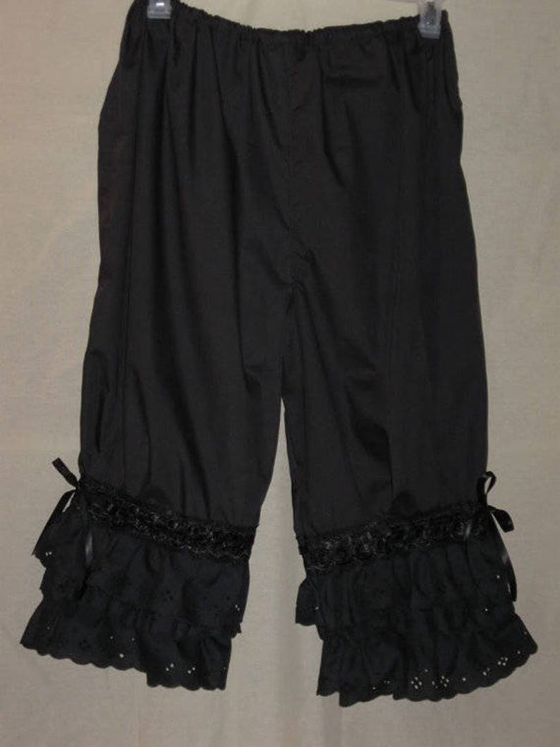 DDNJ Choose Your Color Bloomer Plus Custom Made to Your Measurements Renaissance Civil War Pirate Gypsy Witch LARP Cosplay Costume Halloween