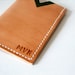 Leather Card Holder, Oyster Cardholder, Travel Card Holder, Handmade in UK, Monogrammed Wallet, Leather wallet for Her for Him 