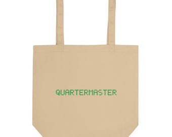Quartermaster - Tote Bag - Pixel Art Pirate (Printed)
