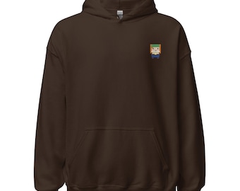Quartermaster - Hoodie - Pixel Art Pirate (Embroidered)