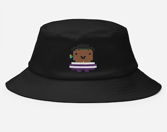 Quartermaster - Bucket Hat - Pixel Art Pirate (Embroidered)