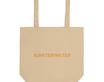 Quartermaster - Tote Bag - Pixel Art Pirate (Printed)