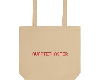 Quartermaster - Tote Bag - Pixel Art Pirate (Printed)