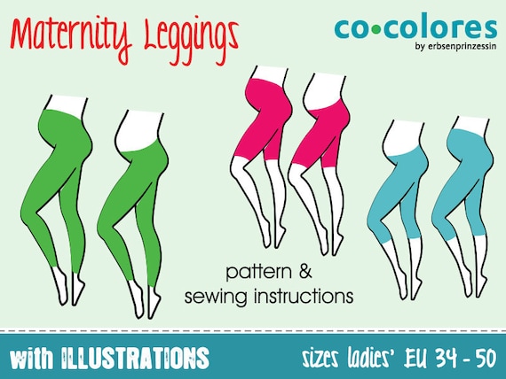 Maternity Patterns: Leggings EU Ladies 