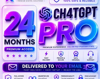Chatgpt Pro 24 Month Access