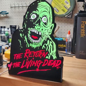 Premium Tarman LED Lightbox – Inspired by The Return of the Living Dead image 1