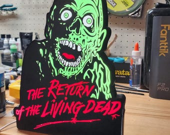 Premium Tarman LED Lightbox – Inspired by The Return of the Living Dead