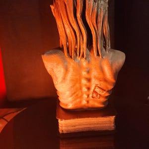 Crypt Keeper Fan Art Bust – Horror Display Statue (Fully Painted) image 11