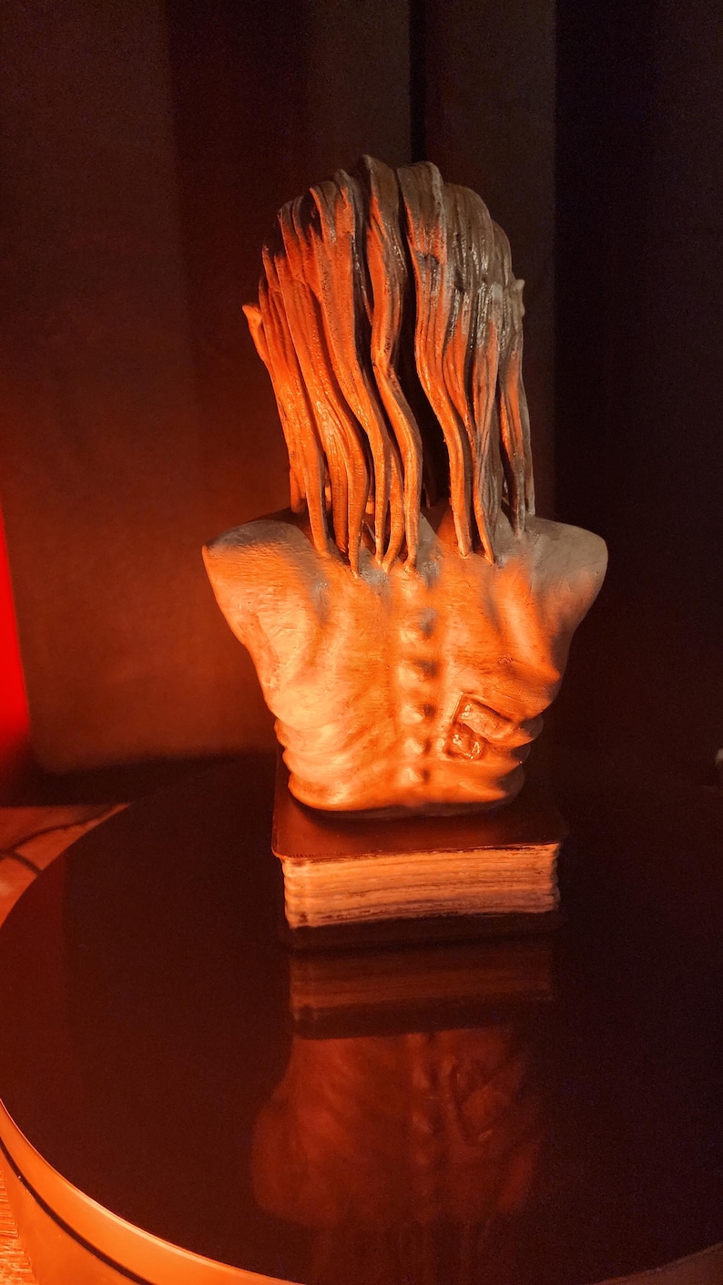 Crypt Keeper Fan Art Bust – Horror Display Statue (Fully Painted) image 11