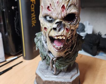 Friday The 13th Part VII The New Blood Jason Fan Art Bust - Premium Painted Version