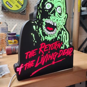 Premium Tarman LED Lightbox – Inspired by The Return of the Living Dead image 4