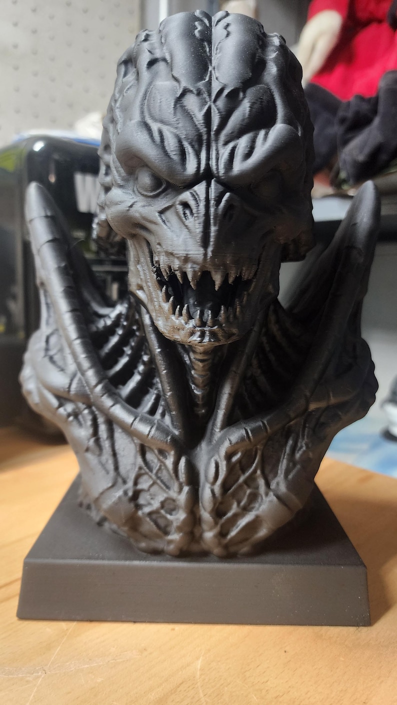 Busto inspirado en Pumpkinhead imagen 5