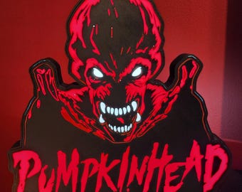 Pumpkinhead LED Lightbox | Horror Movie Decor