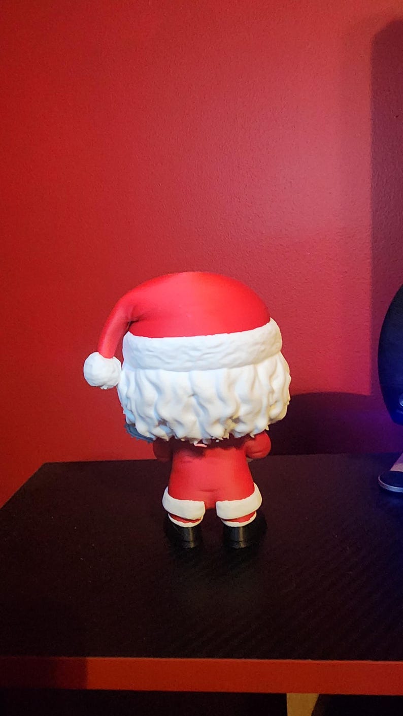 Art the Clown Santa Figure | Horror Christmas Decor, Original Design image 4