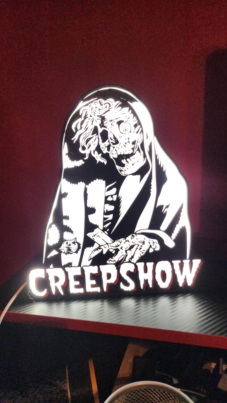 Creepshow LED Lightbox | Horror Movie Decoration image 2