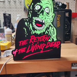 Premium Tarman LED Lightbox – Inspired by The Return of the Living Dead image 3