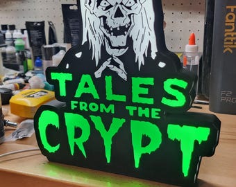 Tales From The Crypt Led Lightbox