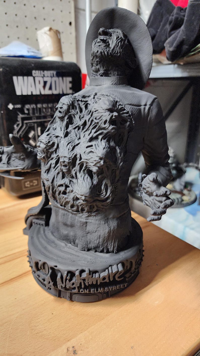 Freddy Krueger Statue - Lost Souls Edition- Primed and Ready to Paint image 5