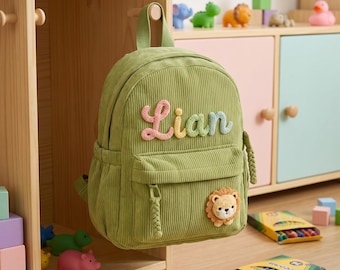 Gepersonaliseerde peuterrugzak | Geborduurde kinderrugzak | Schooltas voor de crèche | Kleuterschooltas met eigen naam | Kindertas voor meisjes en jongens