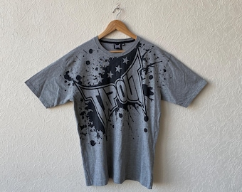 Vintage 2000s Tapout Tattoo MMA Overprint T Shirt