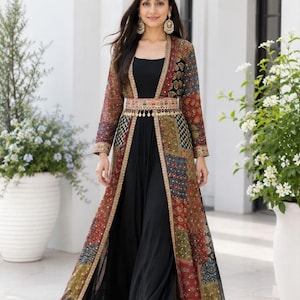 Indo Western Party Dresses - Etsy Canada Indo Western Party Dresses - Etsy Canada