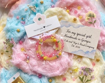Trio di braccialetti Cotton Candy Sunshine