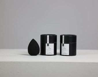 Esponja de maquiagem Beauty Blender preta, vegana e livre de crueldade animal