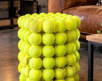 Uniek krukje van tennis en padel-ballen | Sportief design | Origineel cadeau voor tennis en padel-liefhebbers