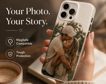 Custom Photo Magsafe Phone Case Cover For iPhone 17, 17 Air, 17 Pro Max, 16, Personalized Image Samsung Galaxy S26 Ultra MagCase Phone Case
