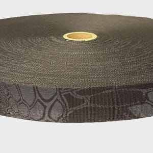 Kryptek Typhon Nylon Webbing, Tactical Grade, USA Made, 1.5" Inch Width, Choose length 100, 10, 2 Yards, Two side Pattern
