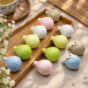 Tirador de cajón de cerámica con forma de globo aerostático para habitación infantil, decoración en tonos pastel para la habitación de los niños, regalo para baby shower para mamá primeriza, herrajes para muebles
